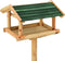 vidaXL - Vogelvoeder - met - standaard - 37x28x100 - cm - massief - vurenhout