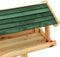 vidaXL - Vogelvoeder - met - standaard - 37x28x100 - cm - massief - vurenhout