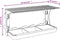 vidaXL - Vogelvoederbakken - voor - raam - 2 - st - 30x12x15 - cm - acryl