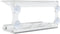 vidaXL - Vogelvoederbakken - voor - raam - 2 - st - 30x12x15 - cm - acryl