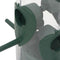 vidaXL - Vogelvoeders - 3 - st - 17x17x32 - cm - donkergroen