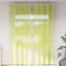 vidaXL - Voile - Gordijnen - met - doorvoertules - 2 - st - 140x300 - cm - appelgroen