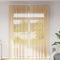 vidaXL - Voile - gordijnen - met - lussen - 2 - st - 140x260 - cm - zand