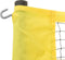 vidaXL - Volleybalnet - 823x244 - cm - PE-stof - geel - en - zwart