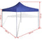 vidaXL - Vouwtent - 3x3 - m - blauw