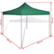 vidaXL - Vouwtent - 3x3 - m - groen