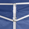 vidaXL - Vouwtent - met - 2 - wanden - 3x3 - m - blauw
