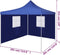 vidaXL - Vouwtent - met - 2 - wanden - 3x3 - m - blauw