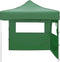 vidaXL - Vouwtent - met - 2 - wanden - 3x3 - m - groen