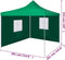 vidaXL - Vouwtent - met - 2 - wanden - 3x3 - m - groen