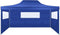 vidaXL - Vouwtent - met - 3 - wanden - 3x4,5 - m - antraciet