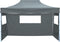 vidaXL - Vouwtent - met - 3 - wanden - 3x4,5 - m - antraciet