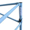 vidaXL - Vouwtent - met - 3 - wanden - 3x4,5 - m - blauw