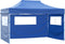 vidaXL - Vouwtent - met - 3 - wanden - 3x4,5 - m - blauw