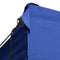 vidaXL - Vouwtent - met - 3 - wanden - 3x4,5 - m - blauw