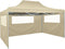 vidaXL - Vouwtent - met - 3 - wanden - 3x4,5 - m - crème
