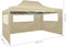 vidaXL - Vouwtent - met - 3 - wanden - 3x4,5 - m - crème