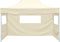 vidaXL - Vouwtent - met - 3 - wanden - 3x4,5 - m - crème