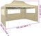 vidaXL - Vouwtent - met - 3 - wanden - 3x4,5 - m - crème