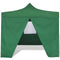 vidaXL - Vouwtent - met - 4 - zijwanden - 3x3 - m - groen