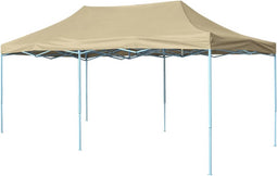 vidaXL - Vouwtent - pop-up - 3x6 - m - crèmewit