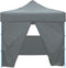 vidaXL - Vouwtent - pop-up - met - 4 - zijwanden - 3x3 - m - antraciet