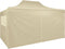 vidaXL - Vouwtent - pop-up - met - 4 - zijwanden - 3x4,5 - m - crèmewit
