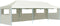 vidaXL - Vouwtent - pop-up - met - 5 - zijwanden - 3x9 - m - crème