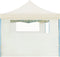 vidaXL - Vouwtent - pop-up - met - 5 - zijwanden - 3x9 - m - crème