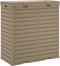 vidaXL - Vuilnisbak - voor - buiten - 78x41x86 - cm - polypropeen - lichtbruin