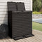 vidaXL - Vuilnisbak - voor - tuin - 78x41x86 - cm - polypropeen - zwart