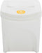 vidaXL - Vuilnisbakken - 3 - st - stapelbaar - 75 - L - polypropeen - wit