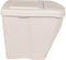 vidaXL - Vuilnisbakken - 3 - st - stapelbaar - 75 - L - polypropeen - wit