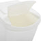 vidaXL - Vuilnisbakken - 3 - st - stapelbaar - 75 - L - polypropeen - wit