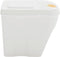 vidaXL - Vuilnisbakken - 4 - st - stapelbaar - 100 - L - polypropeen - wit