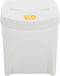 vidaXL - Vuilnisbakken - 4 - st - stapelbaar - 100 - L - polypropeen - wit