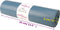 vidaXL - Vuilniszakken - 100 - st - 240 - l - blauw