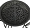 vidaXL - Vuurplaats - met - pook - 49 - cm - staal