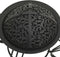 vidaXL - Vuurplaats - met - pook - 49 - cm - staal