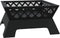 vidaXL - Vuurplaats - met - pook - XXL - 50 - cm - staal
