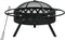 vidaXL - Vuurplaats - met - pook - XXL - 70 - cm - staal