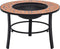 vidaXL - Vuurschaal - mozaïek - 68 - cm - keramiek - terracottakleurig