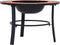 vidaXL - Vuurschaal - mozaïek - 68 - cm - keramiek - terracottakleurig