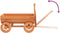 vidaXL-Wagen-decoratief-70x43x54-cm-massief-vurenhout