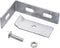 vidaXL - Wand - hoekverbinding - 10 - sets - zilverkleurig