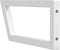 vidaXL - Wandbeugels - voor - wasbak - 2 - st - trapezium - staal - wit