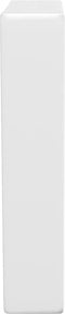 vidaXL - Wandbeugels - voor - wasbak - 2 - st - trapezium - staal - wit