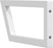 vidaXL - Wandbeugels - voor - wasbak - 2 - st - trapezium - staal - wit