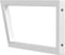vidaXL - Wandbeugels - voor - wasbak - 2 - st - trapezium - staal - wit