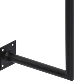 vidaXL - Wandbureau - 90x40x170 - cm - massief - acaciahout